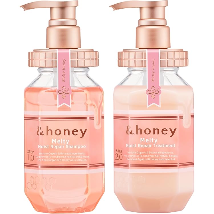 Amazon.co.jp: &honey Sakura Deep Moist Limited Pair Set [Shampoo